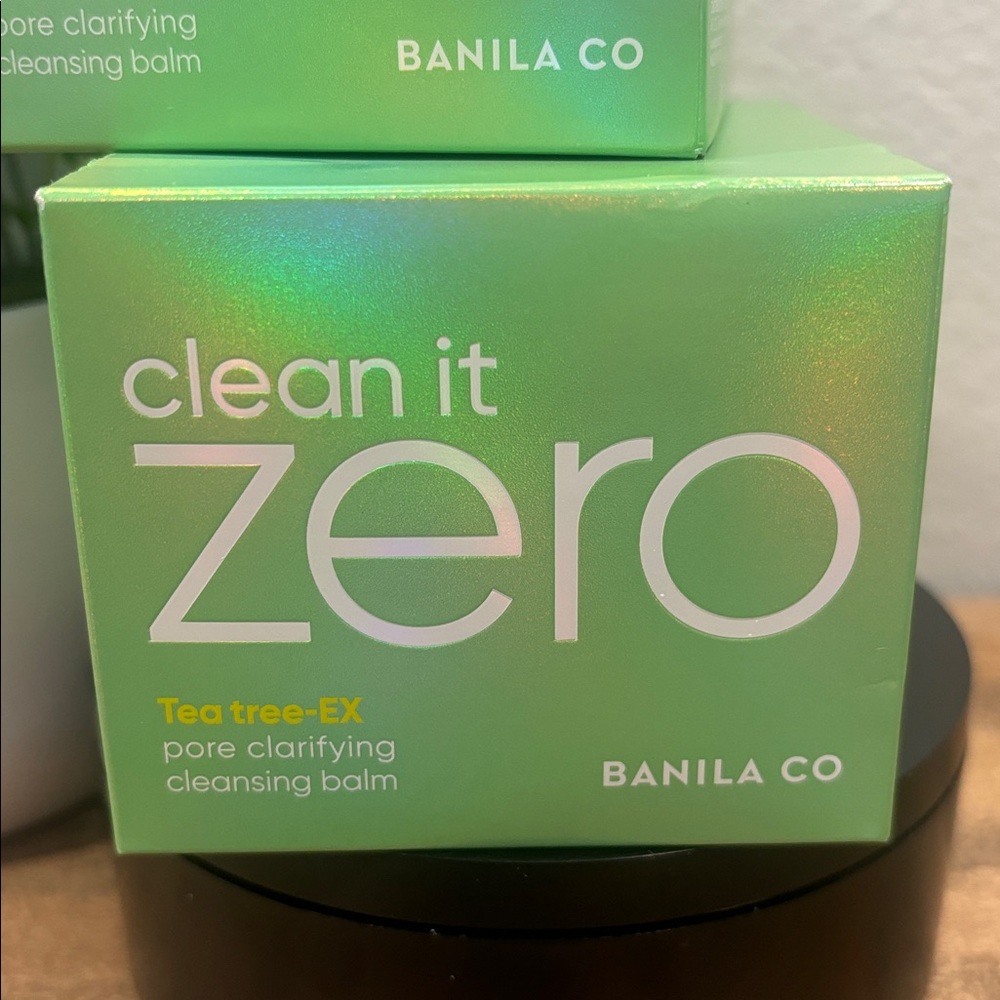 Korean Face Wash ~ Clean It Zero ~Tea Tree-EX Pore Clarifying - 2 Containers - Picture 2 of 11